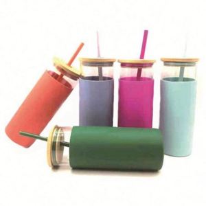 Modern Bamboo Straw Lid Travel <b>Mug</b> - Product Image 5