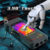 BSIDE-SH7 Kamera Termal Multimeter Resolusi IR 320x320 Palet Termal Layar Sentuh LCD 3.98" Mengukur Suhu/Dioda/Sirkuit PCB DIY