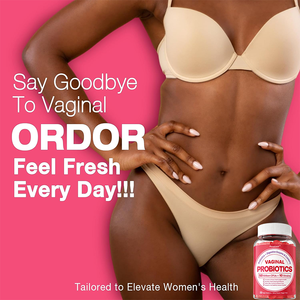 ओम 50 बिलियन सीफू 10 उपभेदों प्रोबायोटिक्स और प्रीबायोटिक्स योनि स्वास्थ्य गुम्मीज पूरक महिलाओं की गंध नियंत्रण और जीवंत वनस्पतियों के लिए पूरक - Product Image 4