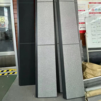 Panneau de bardage extérieur imperméable, panneau sandwich isolé, revêtement en mousse de polyuréthane de 16 mm