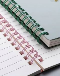 Factory Custom Academic Year Day Notebook Monthly Weekly Inspirational Undated Agenda Spiral <b>Journal</b> Planner - Product Image 3