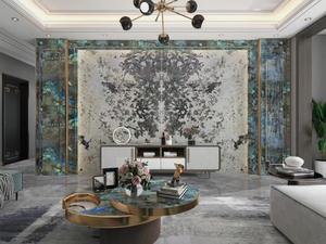 Decoraciones de Pared de Losa de Granito Labradorita de Piedra Natural para Decoración de Interiores de Casas de Lujo - Product Image 6