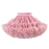 Jupe tutu populaire et adorable, respirante, longueur genou, pour l'été, costume de spectacle pour filles, usage quotidien et danse