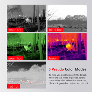 640x51 2/384x288 Visor térmico para exteriores 50Hz Monocular térmico con telémetro y calculadora balística - Product Image 4