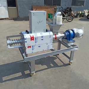 Machine de production d'engrais, séparateur solide-liquide, équipement de déshydratation auto-amorçant pour engrais organiques - Product Image 4
