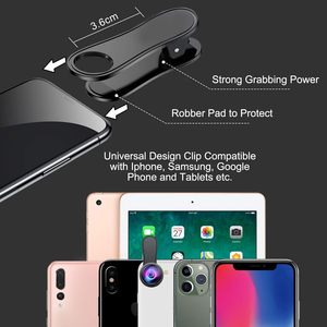 Best Seller 10 in 1 Wide Angle Fisheye Filters Selfie External Mobile <b>Camera</b> Lens for iphone <b>Camera</b> Lens - Product Image 4