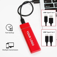 Disque Dur Portable Type-C 1 To 2 To, SSD Externe à État Solide, 100% Ciblé