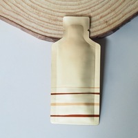 Pochette en plastique en forme de bouteille avec logo personnalisé Emballage de sachets de miel de gel d'énergie liquide