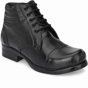 Bottes décontractées pour hommes en cuir véritable, légères, confortables, chaussures à la mode pour les voyages, la marche et le quotidien - Product Image 1