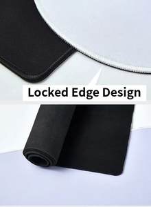 白い丸い形のゴム布カスタマイズされた昇華素材の空白のマウスパッドのサポート - Product Image 2