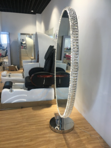 Juego <span class=keywords><strong>de</strong></span> Muebles para Salón <span class=keywords><strong>de</strong></span> Belleza <span class=keywords><strong>2022</strong></span>, Estaciones <span class=keywords><strong>de</strong></span> Espejo para Estilistas, Estación <span class=keywords><strong>de</strong></span> Maquillaje con LED - Product Image 6