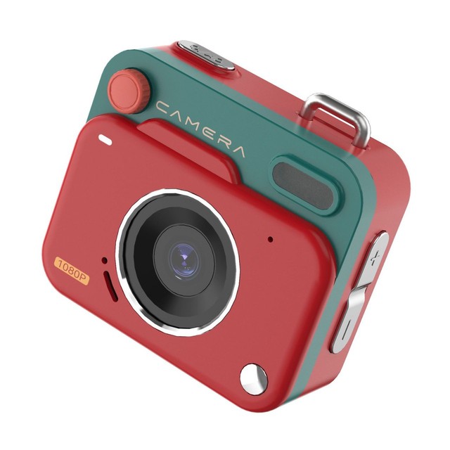 Kids Toys Mini Retro Camera Cinema Camera Children's Birthday Gifts with  Take Photos and Videos Function