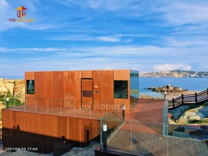 20 'China Factory Noble Mobile Good Glass Mirror House Home From 40 'Containers Módulo móvil Hotel Design Style Fabricantes - Product Image 2