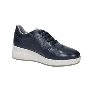 Cinzia <b>Soft</b> Donna Slip On Blu Walking <b>Shoes</b> Women's Comfortable Flat Style - Product Image 5