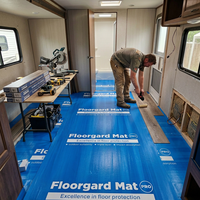Film de protection de peinture, matériau protecteur de surface, rouleau de protection pour parquet, protection de sol robuste pour sols en bois dur