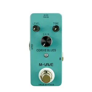 High quality Electricguitar effects pedal multi for Overdrive BLUES Recording Loop Delay Overload Reverberation