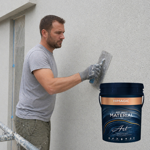 Revestimiento Líquido Acrílico Ecológico Impermeable con Efecto Granito, Aplicación con Brocha, Revestimiento Artístico para Piedra <span class=keywords><strong>de</strong></span> Color Marra - Product Image 1