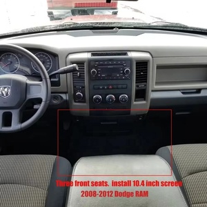 วิทยุติดรถยนต์ระบบแอนดรอยด์ขนาด 12.1 นิ้ว ความจุ 256GB สำหรับรถ Dodge RAM 1500 ปี 2009-2012 เครื่องเล่นมัลติมีเดียพร้อมระบบนำทาง GPS แบบไร้สาย หน้าจอแนวตั้ง - Product Image 5