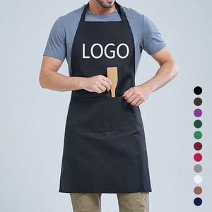 Delantal sin mangas personalizable con estampado DIY, de algodón, lino y poliéster, reutilizable, para hombre y mujer, para barbacoa, cocina, limpieza y manipulación de alimentos. - Product Image 2