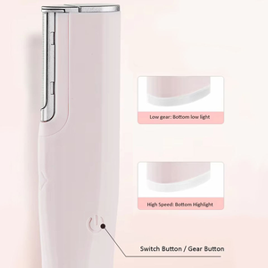 OEM 無痛電動眉毛トリマー 顔用防水ビキニトリマー 充電式電気シェーバー脱毛器 家庭用 - Product Image 5