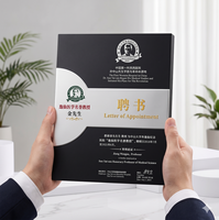 Plaques d'honneur personnalisées haut de gamme en bois poli et aluminium gravé, imprimées UV, écologiques, pour le Prix du Cheval de l'Année Créative