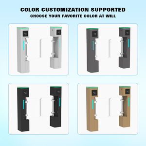 Hcw tự động Swing rào cản turnstile với kiểm soát truy cập an ninh cao cho lối vào cho người đi bộ - Product Image 6