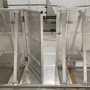 Barrières de contrôle des foules d'occasion, barricade de scène 1200x1000x1200 - Product Image 5