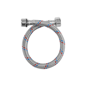 Il più potente rifornimento idrico esteso rubinetto flessibile in acciaio inox 304 316 intrecciato tubo flessibile L7 con acciaio interno - Product Image 1