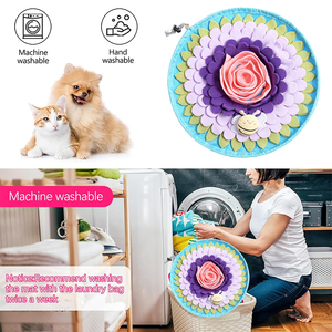 Tapis de renifflement interactif pour chien, coussin d'alimentation pour soulager le stress, favorise la recherche naturelle de nourriture, tapis de renifflement pour animaux de compagnie - Product Image 5