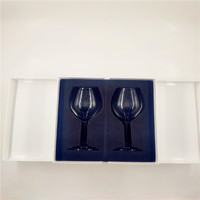Emballage personnalisé pour verres à vin, bouteilles et verrerie, boîte cadeau avec insert en mousse EVA gravé au laser CNC, boîte en papier