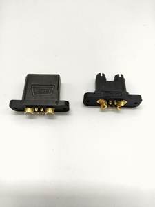 โรงงานผลิต QS7-S ขั้วต่อแบตเตอรี่ป้องกันประกายไฟ กระแสสูง ชุบทอง ปลั๊ก 500VDC 150 แอมป์ สำหรับอุปกรณ์อิเล็กทรอนิกส์ รถบังคับวิทยุ และการเกษตร - Product Image 5