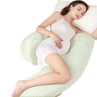 Oreiller de grossesse en U très vendu pour le soutien du ventre, oreiller d'allaitement en forme de U, oreiller de maternité
