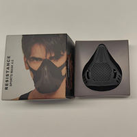 Máscara de Respiración Deportiva con Resistencia Ajustable de 25 Niveles - Dispositivo de Entrenamiento en Altitud para Ejercicios Cardiovasculares y de Resistencia