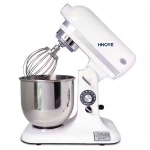 Batteur sur socle planétaire commercial 7L 3-en-1 avec crochet pétrisseur, fouet et batteur pour <span class=keywords><strong>pain</strong></span>, gâteaux et pâtisseries - Product Image 5