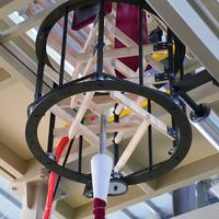 Machine de fabrication de film plastique HDPE/LDPE à double tête