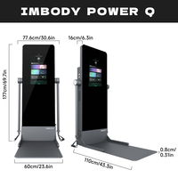 IMBODY POWER Q Techno Gym Fitness Smart Gym Fitness Mirror Multi Gym Machine Équipement d'entraînement musculaire Entraîneur à domicile