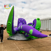 Blow Up Dj Booth Énorme Poulpe Violet Dj Scène Gonflable Tomorrowland