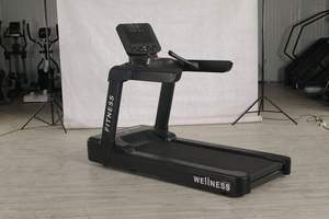 Gym Project Use Commercial Treadmill Heavy Frame Shock Absorption Silent Motor Wholesale <b>Running</b> Fitness <b>Machine</b> - Product Image 2