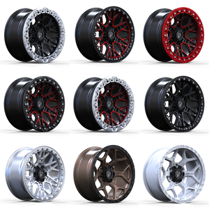 Jantes en alliage d'aluminium 6 trous 6x139.7 17"/18" <span class=keywords><strong>4x4</strong></span> Beadlock pour Toyota Tacoma, Prado (série 120/150/250), 4Runner - Product Image 3