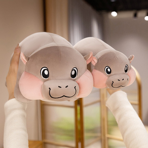 Venta al por mayor Happy The Hippo peluche suave peluche hipopótamo para niños perfecto peluche <span class=keywords><strong>feliz</strong></span> hipopótamo relleno Animal - Product Image 4