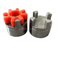 NewWay Flexible 45 #   Couplage d'arbre de moteur à manchon élastique rond en acier à couple élevé pour remplacement de pièces de pompe à piston hydraulique
