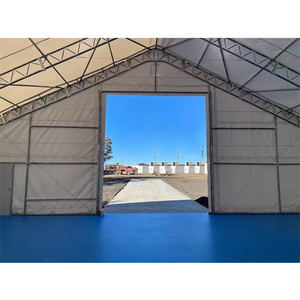 Beste Prijs Industrieel Magazijn Pvc Tent Grote Opslag Gebouw Zware Waterdichte Canvas Winter Auto Shelter Pvc Gecoat - Product Image 4