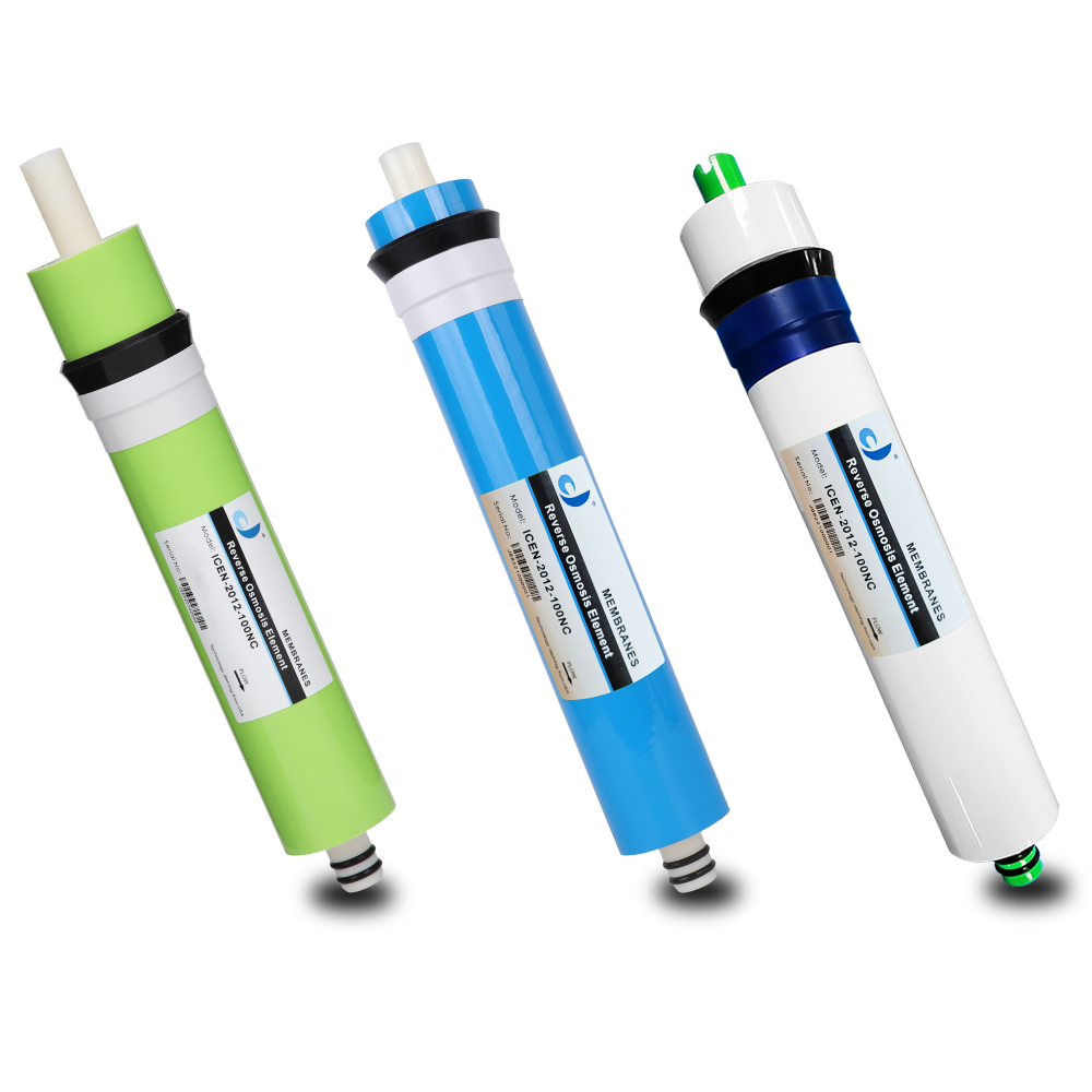 Qicen высокий поток воды 2012 100 GPD внутренние обратный осмос Ro мембрана для домашнего обслуживания воды