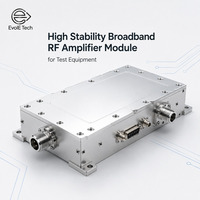 Module amplificateur de puissance RF à large bande EVA3027-30-M-20M 20-1000MHz/30W GaN à gain ultra-stable, faible bruit, haute stabilité, alimentation CC 28V