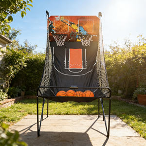 Juego de Baloncesto Móvil Plegable Multifuncional para Interacción Entre Padres e Hijos en Interiores y Exteriores, Equipo de Cancha - Product Image 4