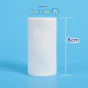 Nuevo vendaje de gasa desechable de 8 cm x 6 m, no estéril, para heridas, consumible médico, blanco, para primeros auxilios - Product Image 4