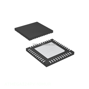 แผ่นสัมผัส44 VFQFN ชิ้นส่วนอิเล็กทรอนิกส์แบบฝังต้นฉบับ ATMEGA324PV-10MUR - Product Image 1