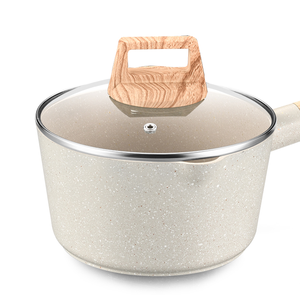 Pentola per il latte con manico lungo fondo a induzione pentola per cucinare casa stufa a Gas pentola per il latte da campeggio con coperchio - Product Image 2