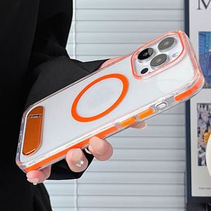 Étui de téléphone de support de charge sans fil magnétique de luxe de qualité supérieure pour Apple Iphone 14 14 Pro 14 Pro Max 14 Plus pochettes de téléphone portable - Product Image 3