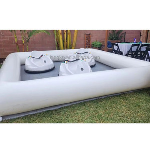 Arène de voiture de pare-chocs Commercial pour enfants, piste de course <span class=keywords><strong>gonflable</strong></span> de voiture de kart - Product Image 1